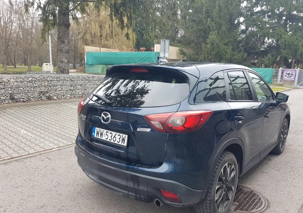 Mazda CX-5 cena 77900 przebieg: 87350, rok produkcji 2016 z Wrocław małe 497